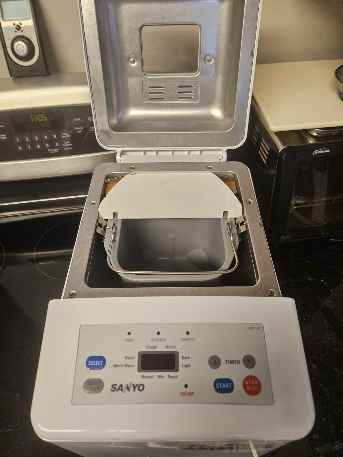 Sanyo Bread Factory Plus Automatic Bread Maker SBM-150 - READ Untested