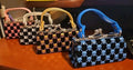 Lot Of 4 Mini Purse Skulls lipstick cases - Coin Holders Pink/Blue/White/Gold