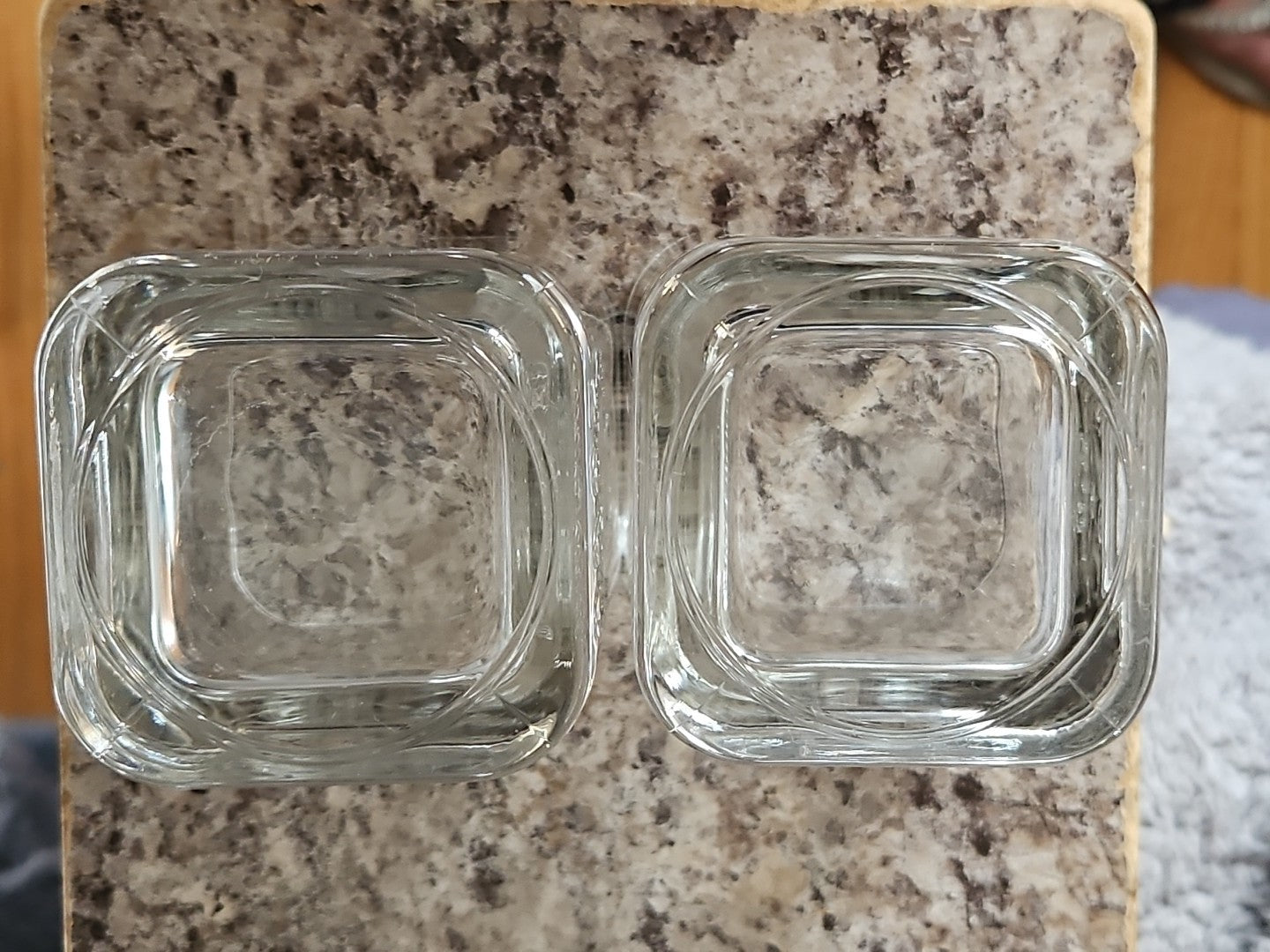 Set Of 2 Y2K Millennium Crown Royal Whiskey Rocks Glasses Embossed Logo W/ 2000
