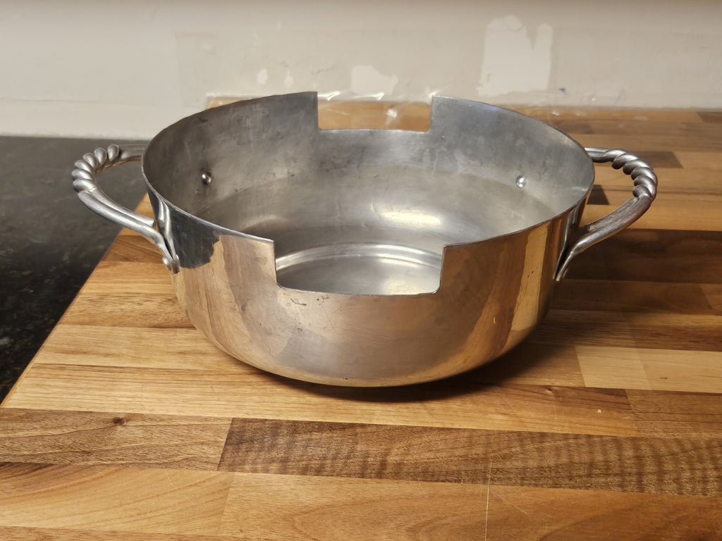 Vintage Buenilum Aluminum Casserole Serving Dish Holder Replacement Base Only