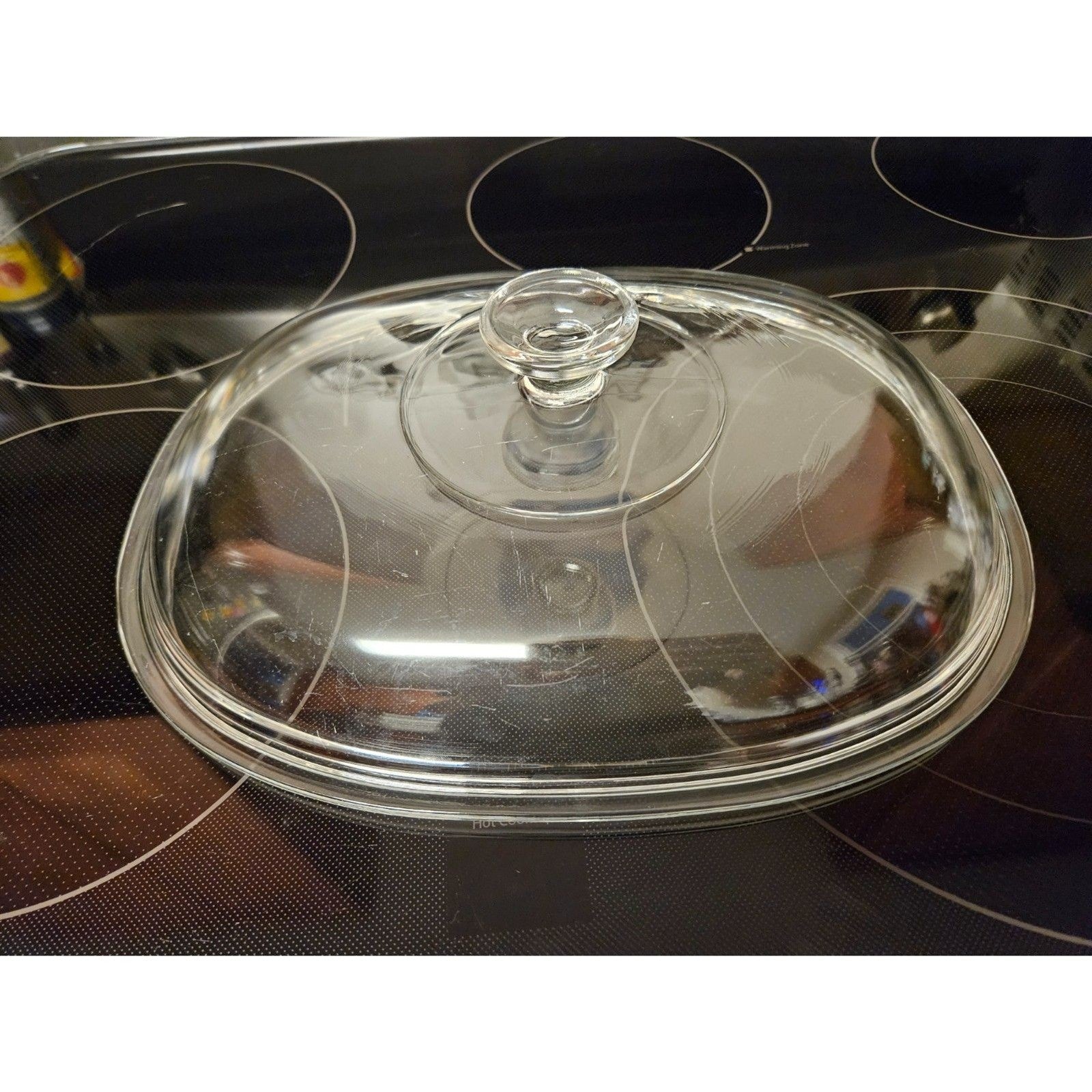 Vintage Corning Ware Pyrex Oval Glass F-14-C Replacement Lid Only