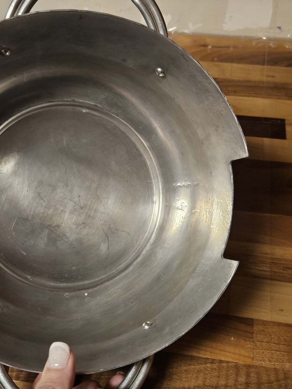Vintage Buenilum Aluminum Casserole Serving Dish Holder Replacement Base Only