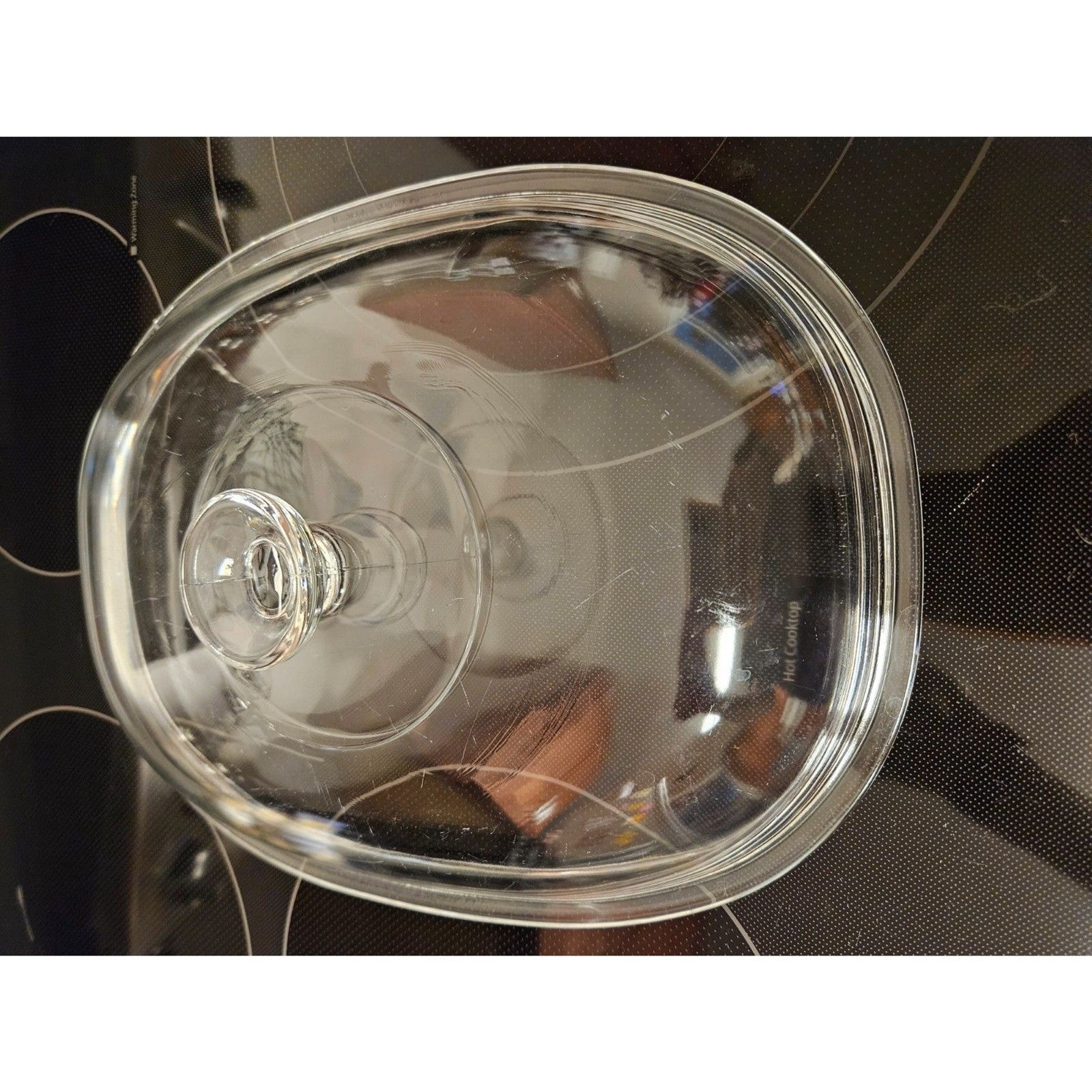 Vintage Corning Ware Pyrex Oval Glass F-14-C Replacement Lid Only