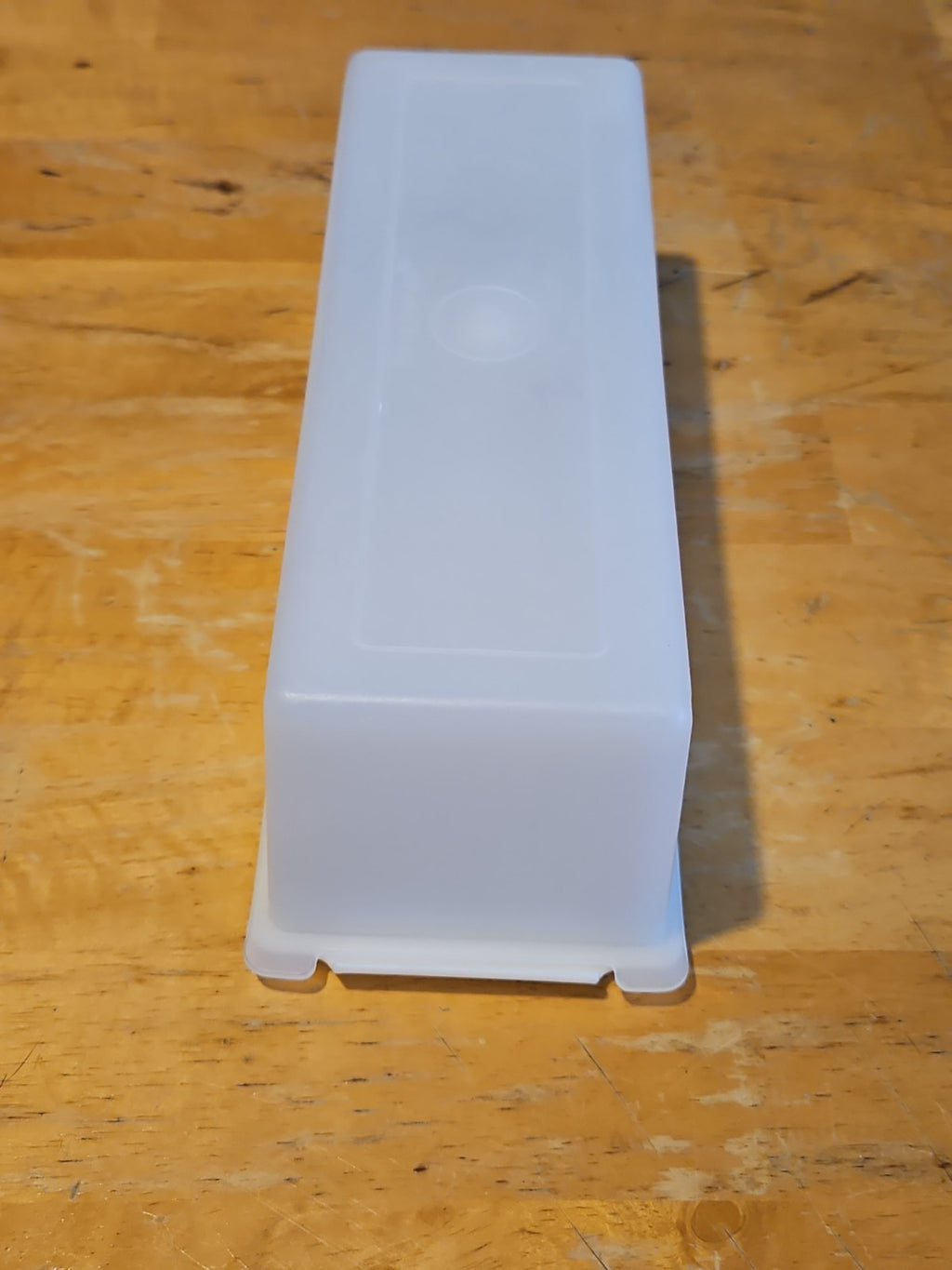 Vintage Tupperware 2 Lb Cheese Keeper #518 W Lid #519 Lg Butter Keeper EUC