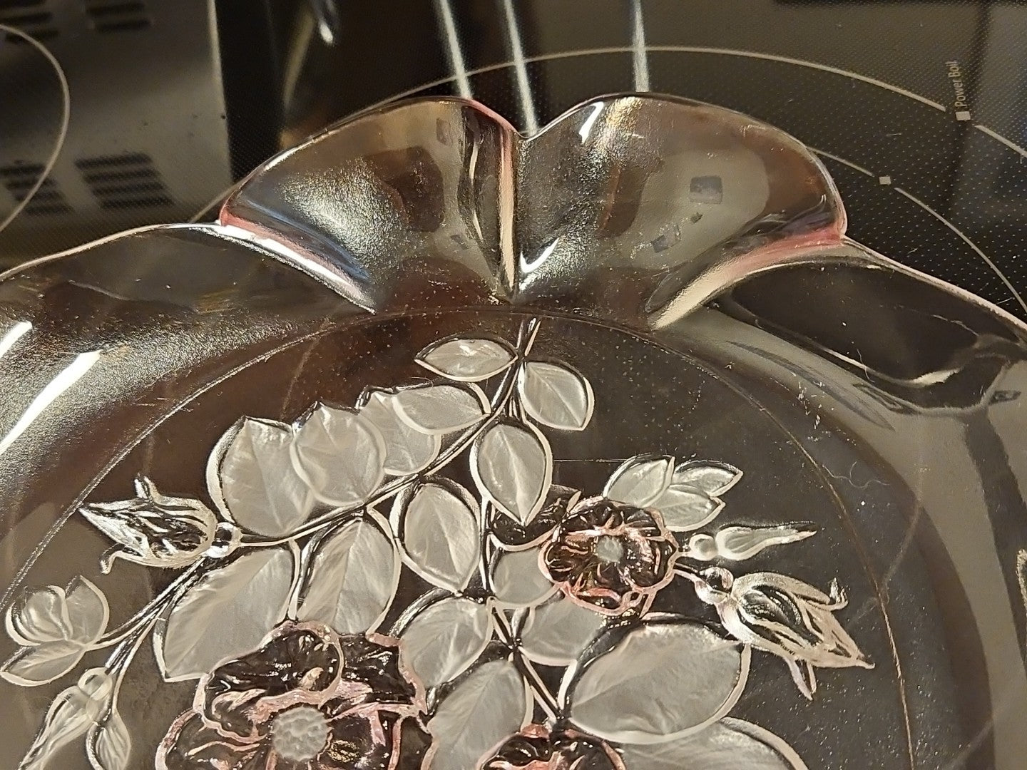 Beautiful Vintage Mikasa Pink Rosella Large Serving Platter  15.5" x  11" x 1.5"
