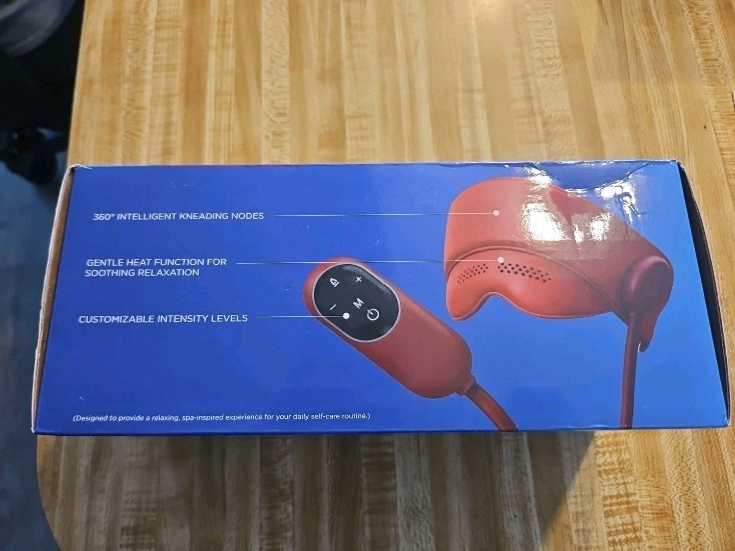 NIB IYO Multi Functional Rechargeable Cordless Heated Head Massager - Maroon