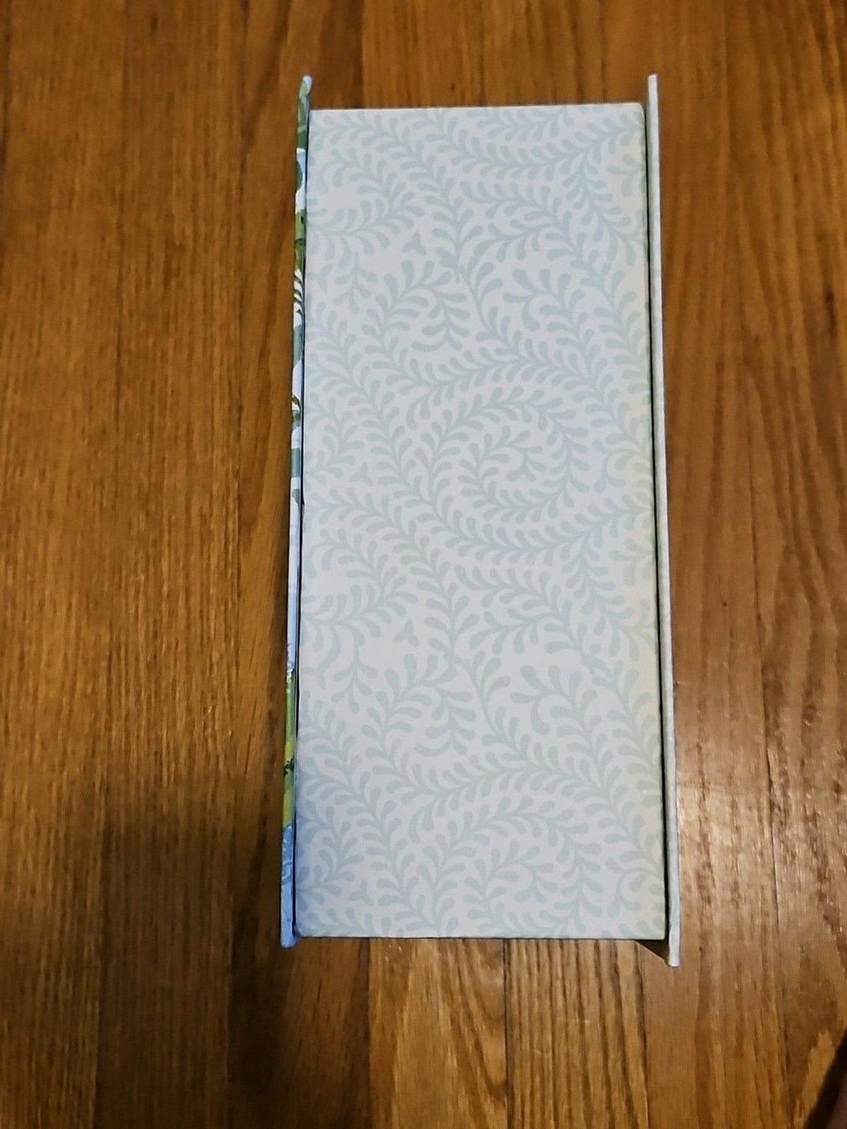 Lady Jayne Ltd Baby's First Keepsake Box Blue & Green Elephant Theme