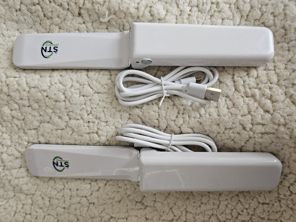 Lot Of 2 STN Enterprises Portable UV Sterilizer USB Or Battery Power READ