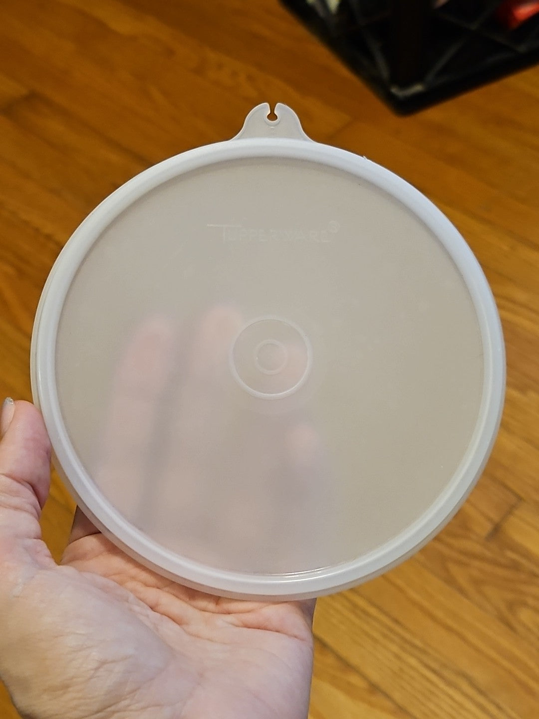 Vintage Tupperware #238 Replacement 5.5" Round Seal Sheer EUC