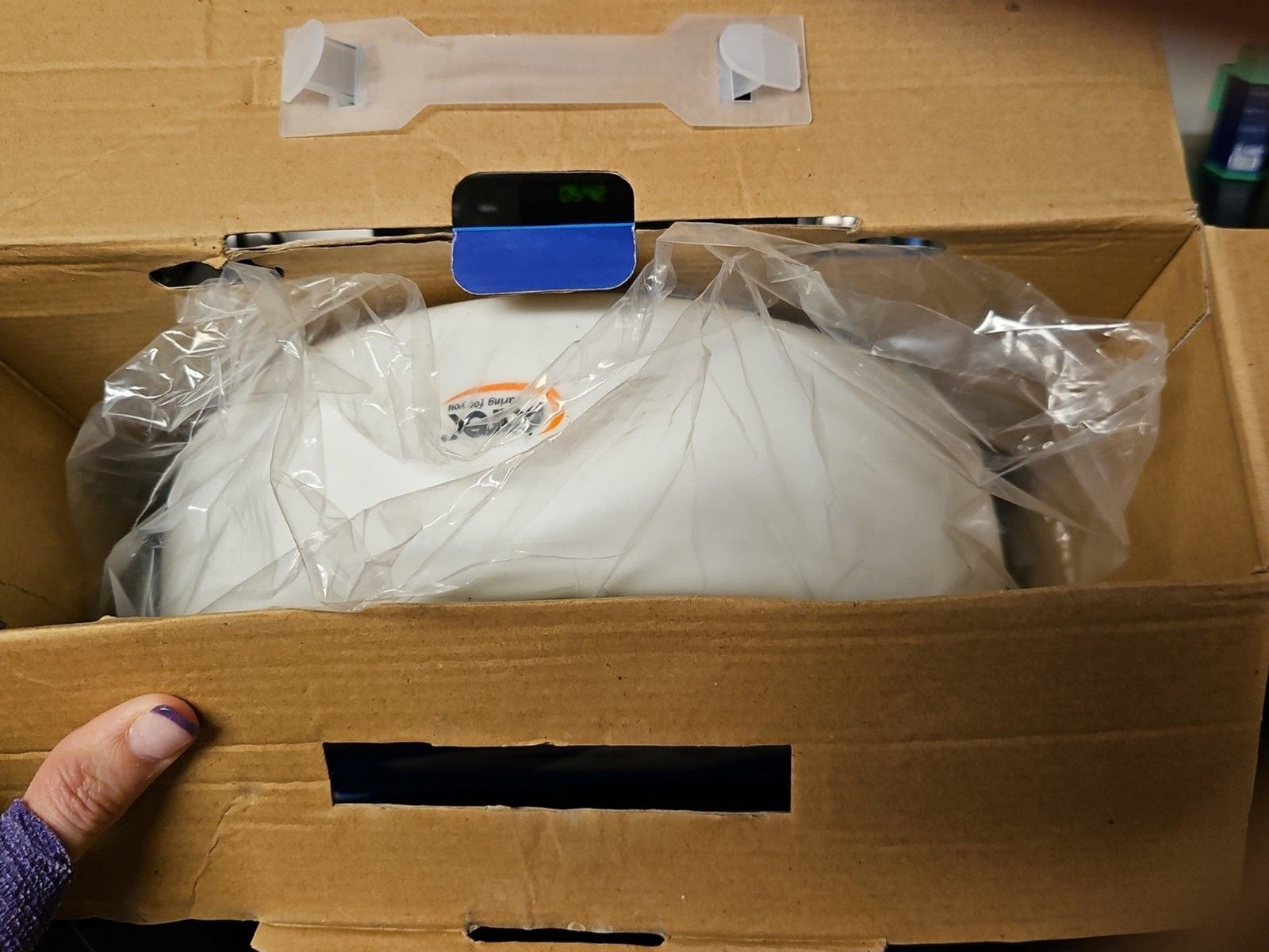 NIB Carex Toilet Seat Riser Elongated Raised Toilet Seat Adds 3.5 in to Toilet