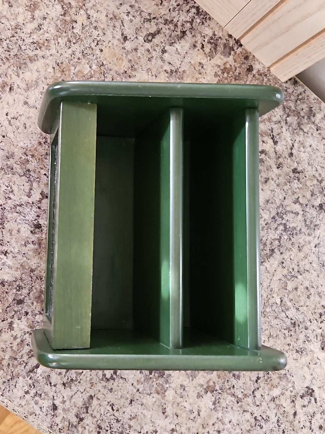 Vintage Designstyles Wooden Shadowbox Golf Themed Desk Organizer Envelope Holder