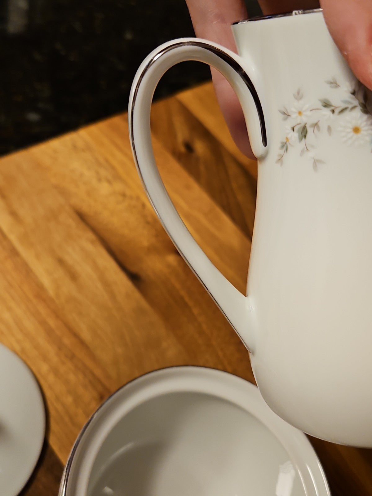 Vintage Noritake Annabelle Sugar Bowl and Creamer Set #6856 Made In Japan