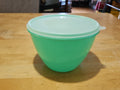 Vintage Tupperware Crisp-It Lettuce Keeper #679-11 Jadeite Green W/Lid No Spike