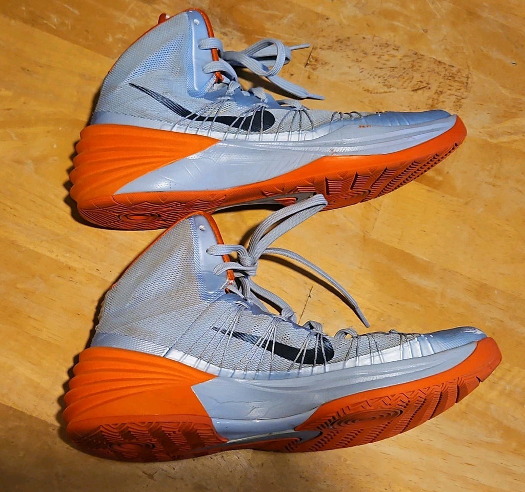 Nike Hyperdunk 2013 Light Armory Blue Team Orange 599537-400 Men Size 10