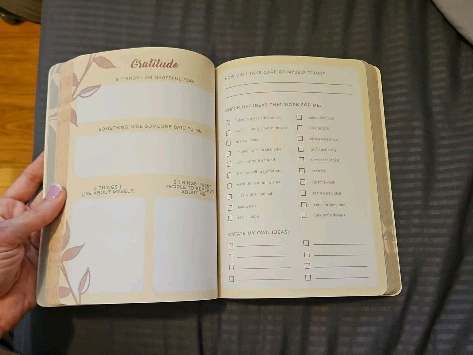 Punch Studio Softcover Guided Journal Retired Lemon Tree Design New