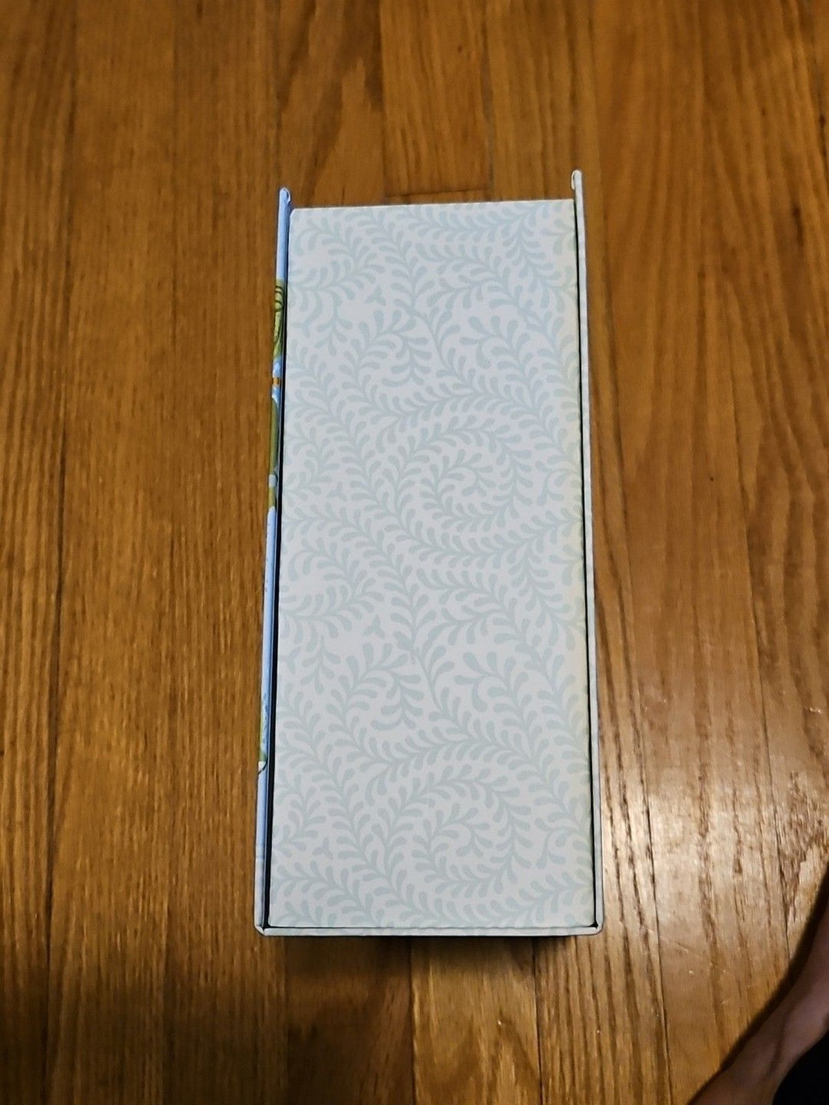 Lady Jayne Ltd Baby's First Keepsake Box Blue & Green Elephant Theme