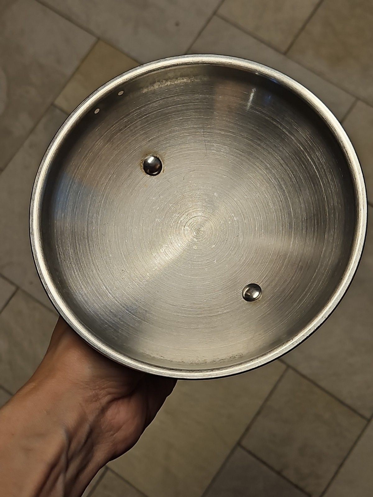 Belgique Classique 5.75" Stainless Steel Dome Replacement Lid Only