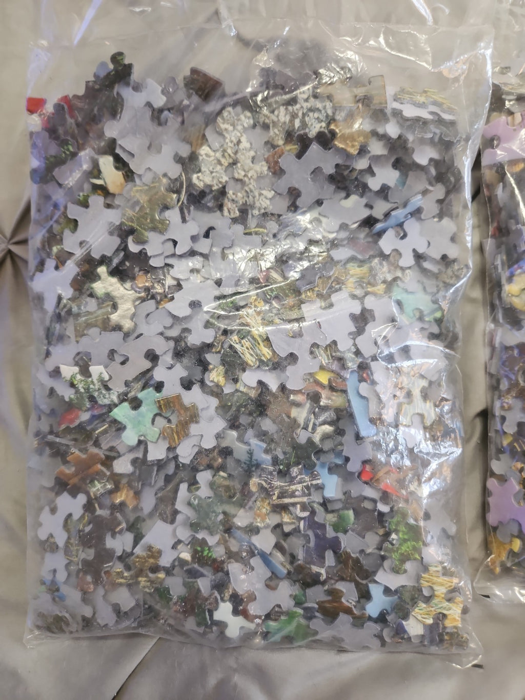 Set of 2 New Sealed 1500pc (Est) Mystery Theme Jigsaw Puzzles (No Box) READ