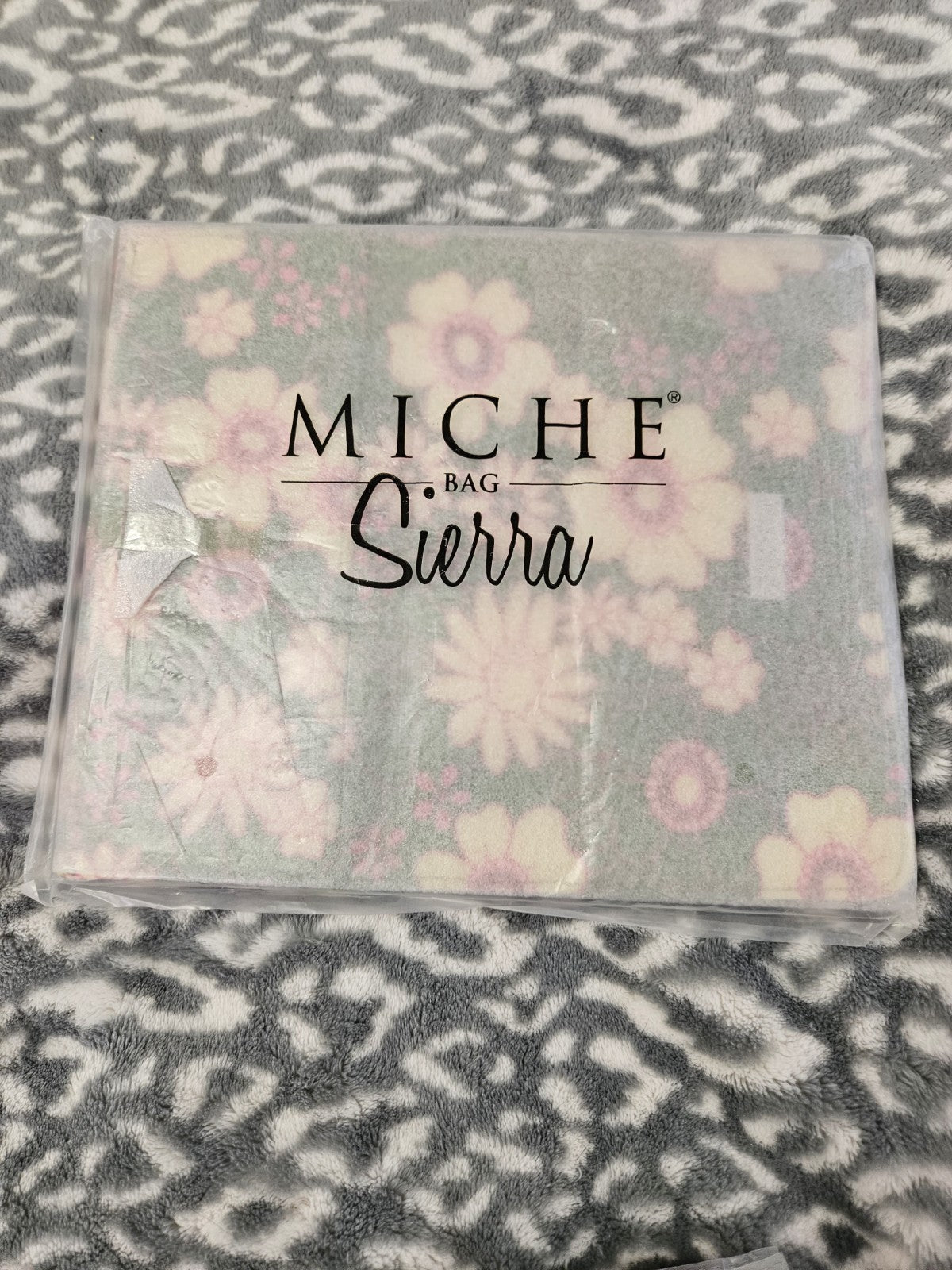 New In Package Miche Sierra Petite Shell Green Floral Canvas