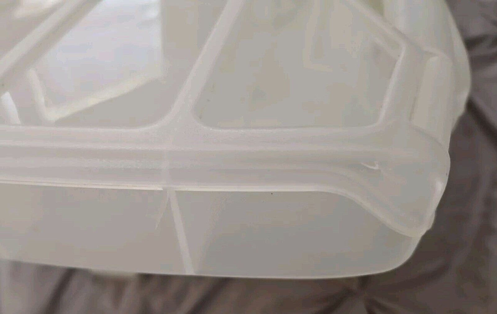 Lot 4 Lrg Adjustable Compartment Craft Storage Box with Handle by Bead Landing™