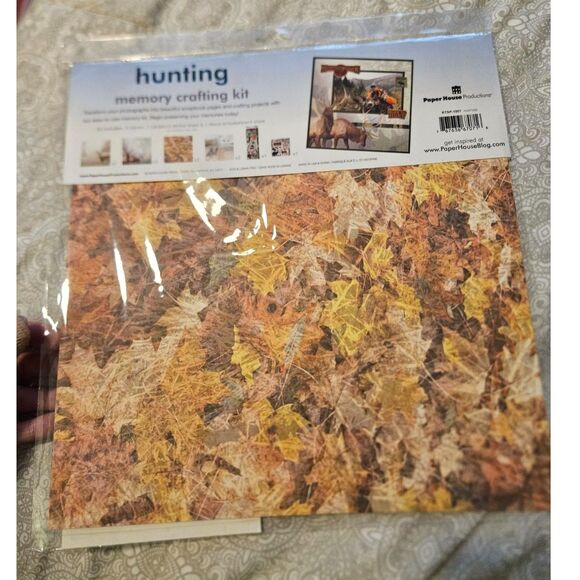 NIP Paper House Hunting 12x12 Scrapbooking Page Kit - New, sealed.
