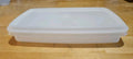 Vintage Tupperware Deli Meat Cheese Keeper Sheer 816 W/ Sheer Lid 817