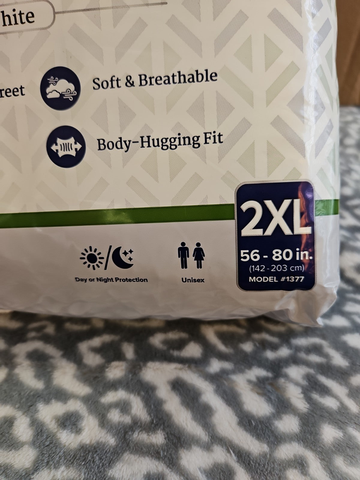 New Sealed NorthShore GoSupreme Lite Pull-On Underwear White 2XL 12 Ct #1377