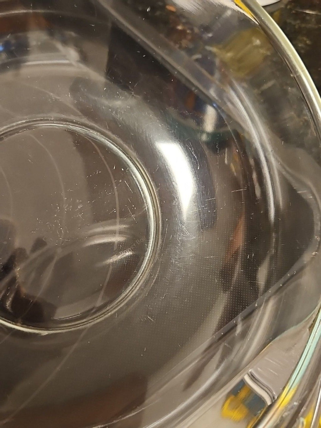 PYREX 024 ~ 2Qt Clear Round Glass Bowl With Lid USA