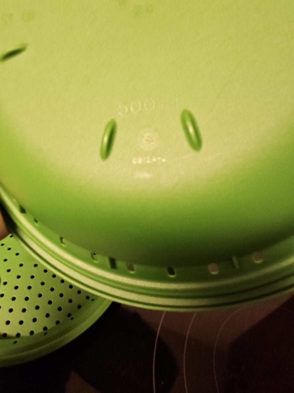 5 Pc Tupperware Green Microwave Smart Steamer & Accessories No Reservoir READ