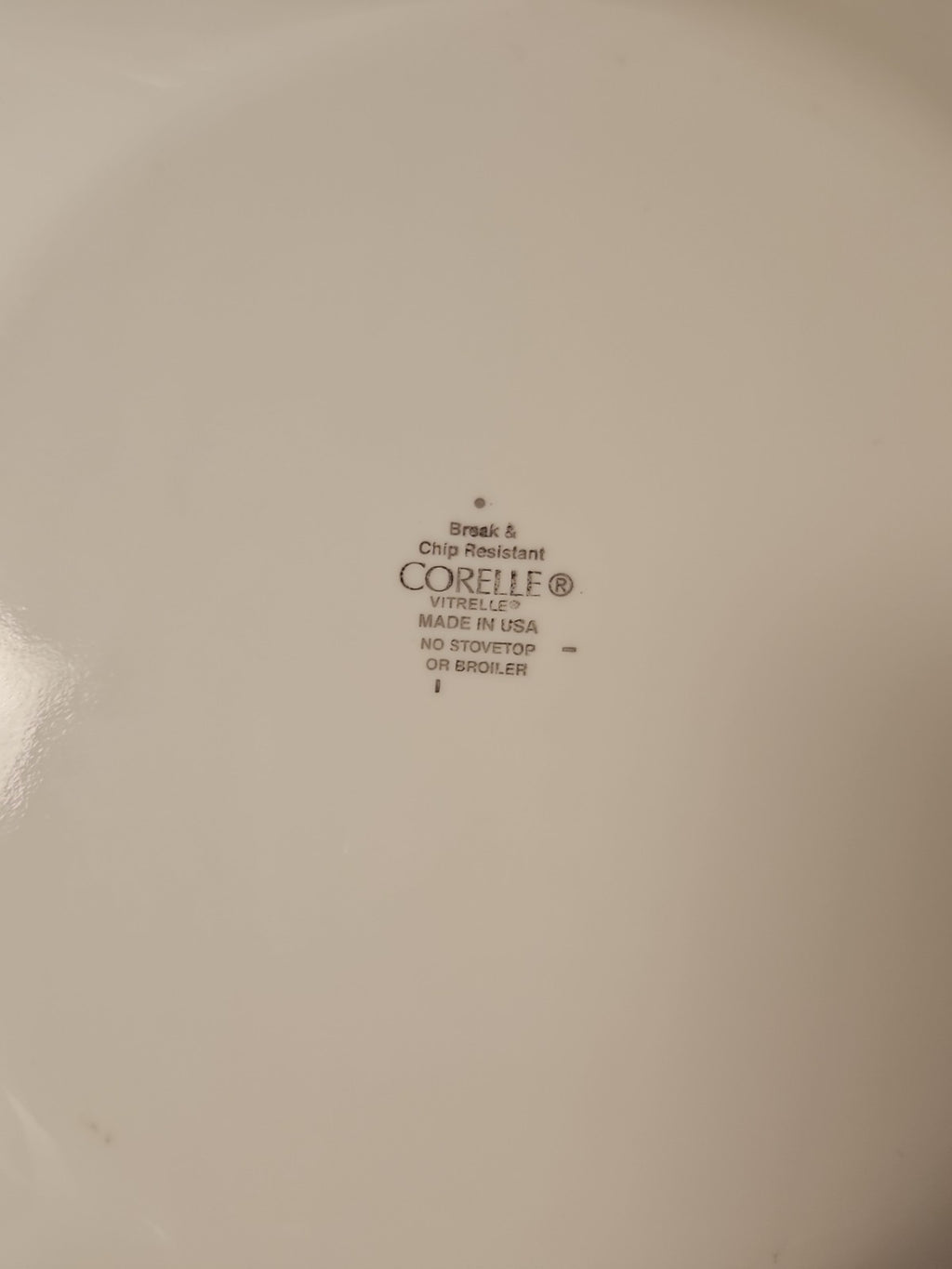 Set of 5 Corelle Vitrelle Square Shadow Iris Luncheon Plates 9" Salad Plates EUC