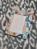 NWOT Sea Turtle RFID Credit Card Holder Wallet Women ID Window Keychain