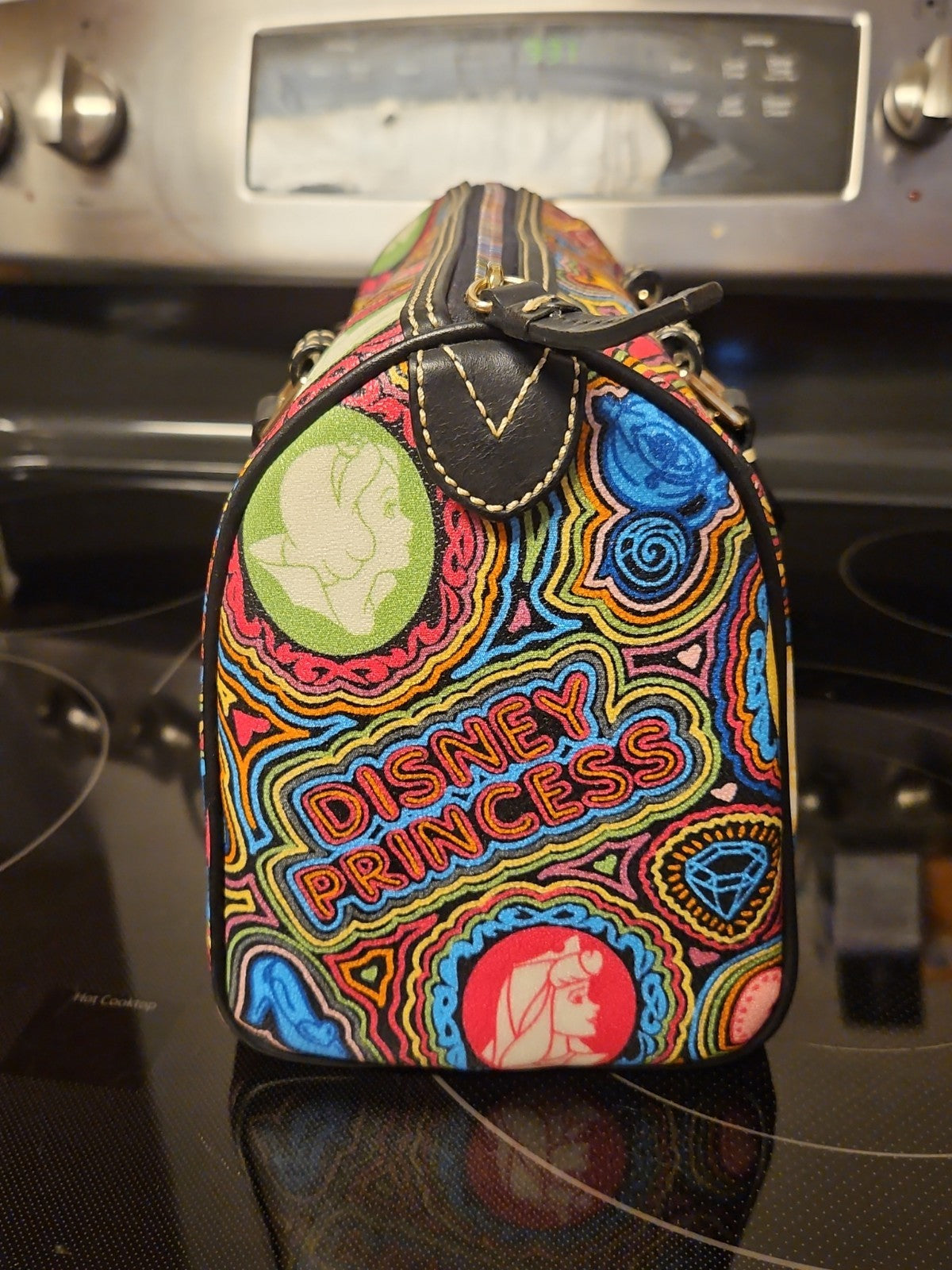 Dooney & Bourke 2011 Disney Pop Princess  Satchel EUC With Fantastic Placement!!
