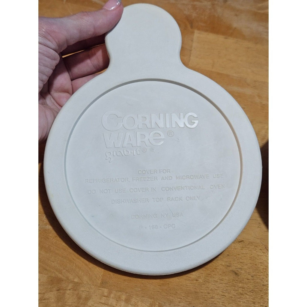 CorningWare White P-150-B Grab It Bowl w/ White Lid