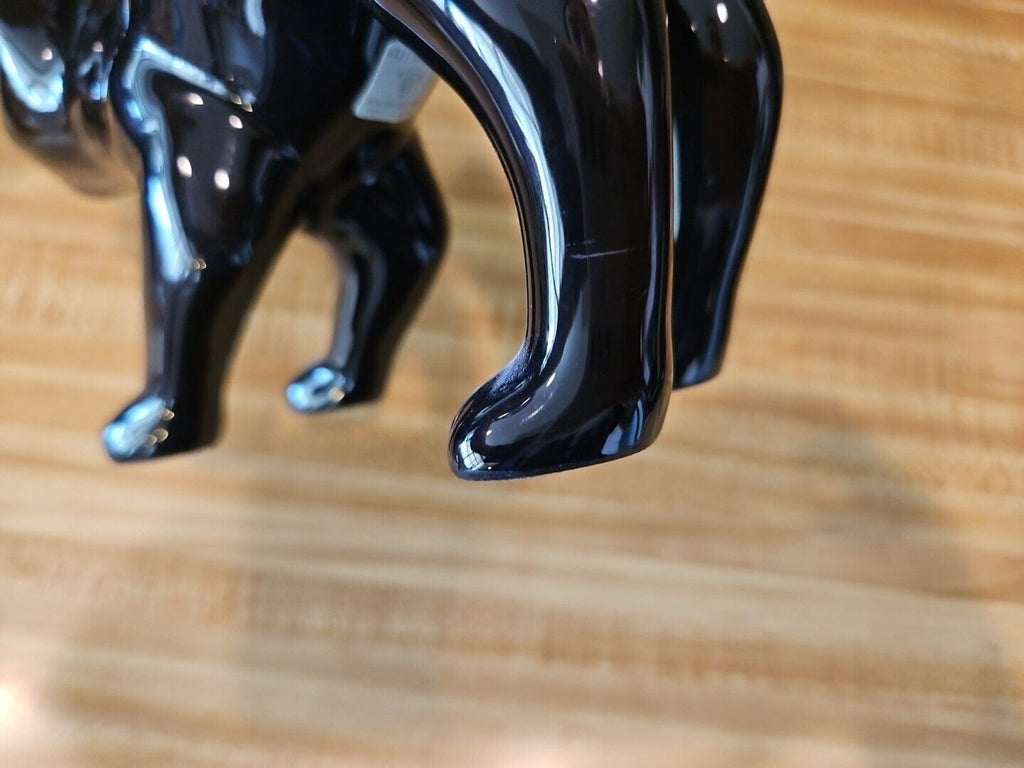 PARTYLITE Black Cat Ceramic Tealight Candle Holder Display Use Only