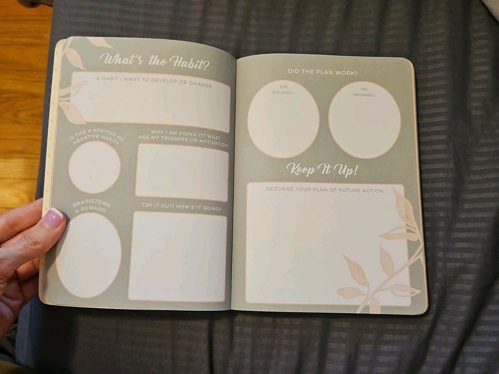 Punch Studio Softcover Guided Journal Retired Lemon Tree Design New