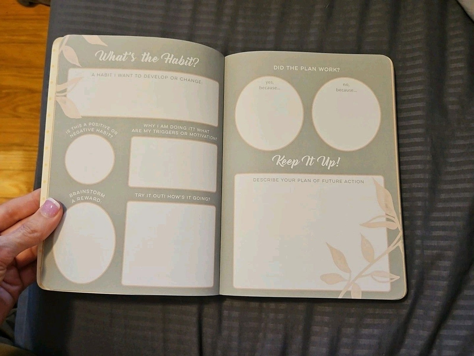 Punch Studio Softcover Guided Journal Retired Lemon Tree Design New