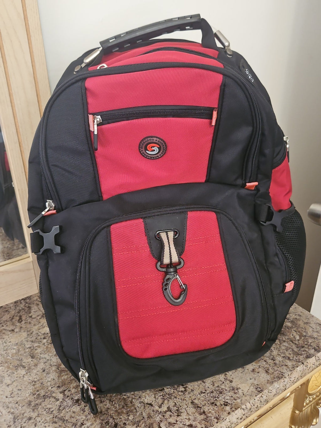 Shrradoo Extra Large 50L Travel Laptop Backpack w/ USB Charging Ports Works