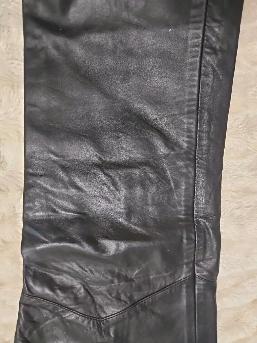 Womens Remi Leather Pants Black 6 Vintage 80s 90s Era Fully Lined, Super Soft