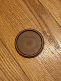 Vintage Tupperware Modular Mates 3.5" Round #1607-3 Brown Replacement Lid