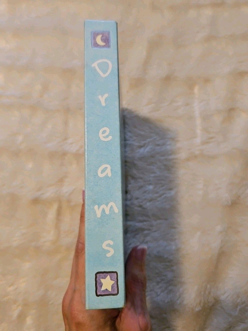 Whimsical Celestial Theme Hallmark Hardcover Locking Dream Journal 7.5" X 6.5"