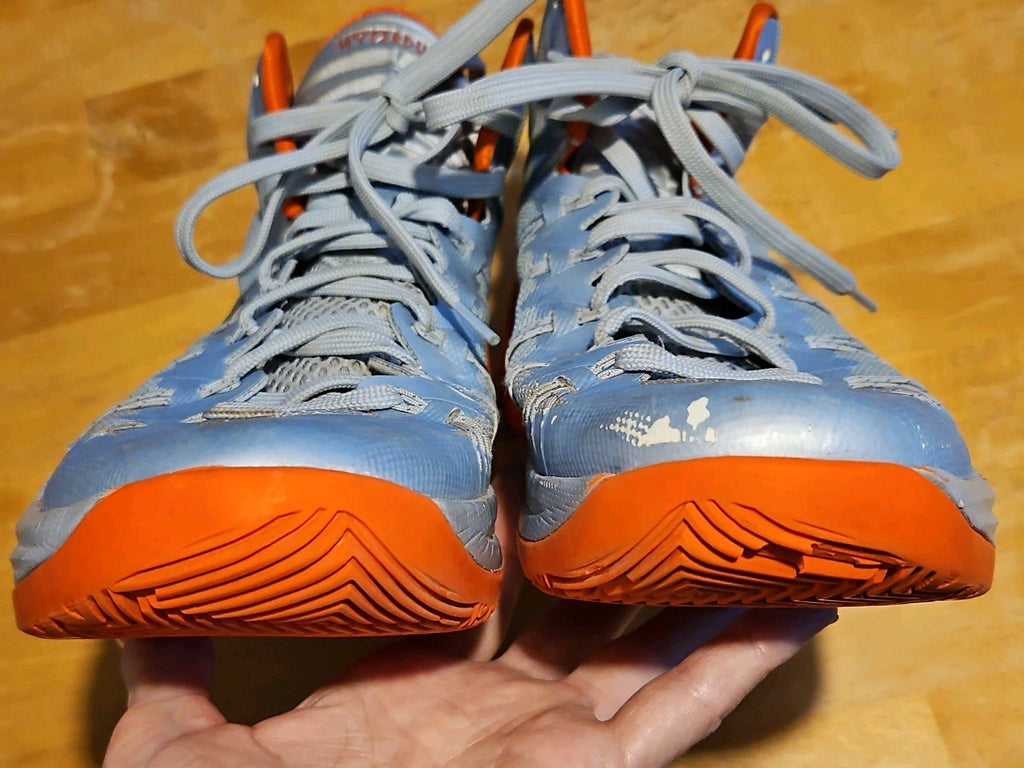 Nike Hyperdunk 2013 Light Armory Blue Team Orange 599537-400 Men Size 10