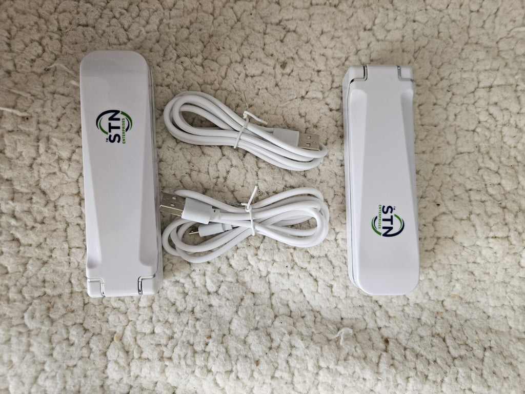 Lot Of 2 STN Enterprises Portable UV Sterilizer USB Or Battery Power READ