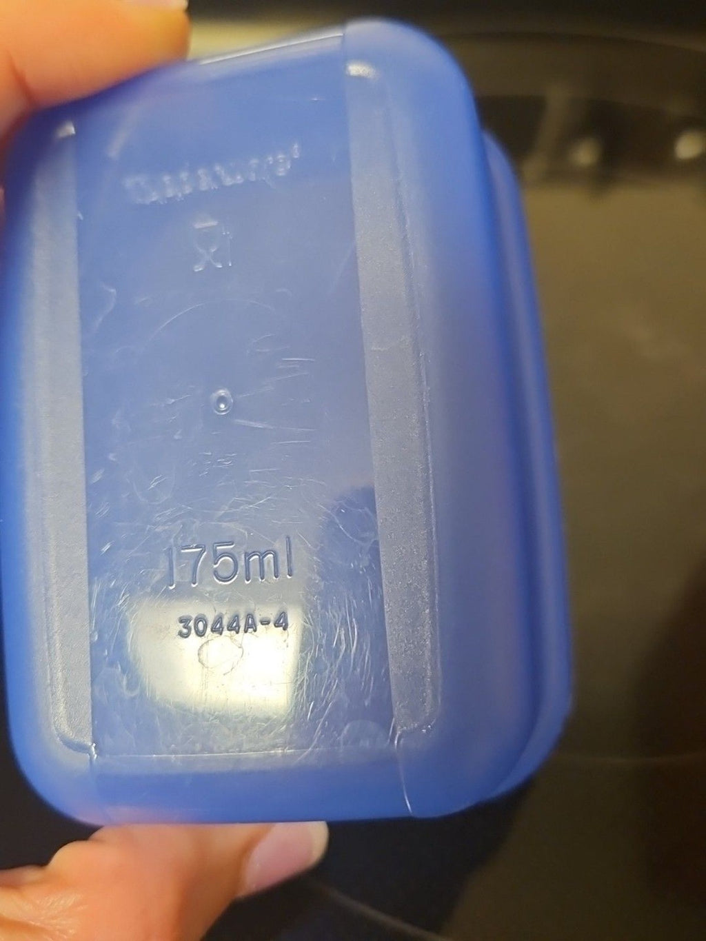 TUPPERWARE Replacement Blue Swing Container #3044A-4 175 ml No Lid