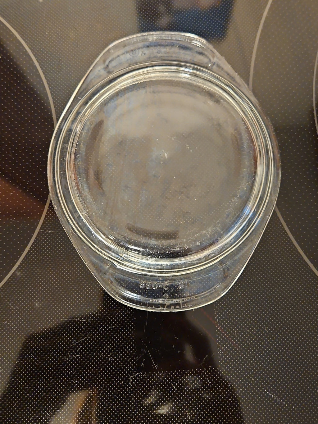Vintage Pyrex Clear Glass Replacement Lid 980C 980-C 980 C Mini Round Casserole