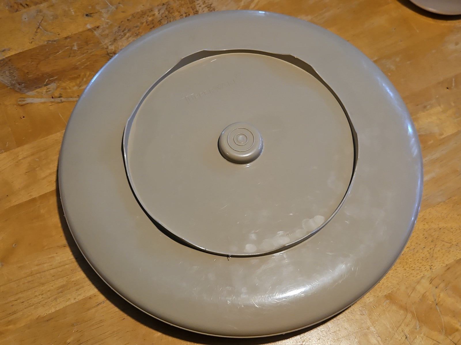 Vintage Tupperware Dip N Serve Chip & Dip Veggie Tray w/ Bowl & Lid #492
