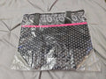 New In Package Black, White & Pink Paisley Print Pampered Chef Lunch Tote PB10