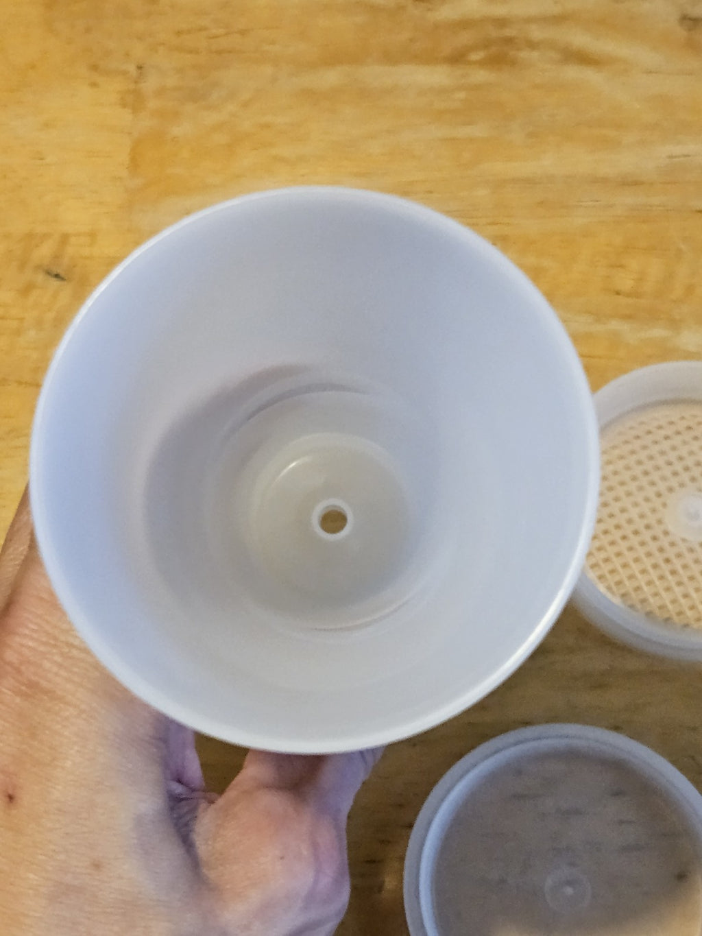 Vintage Tupperware Sheer Jifi Sift Sifter Flour Sugar Sifter Parts Only READ