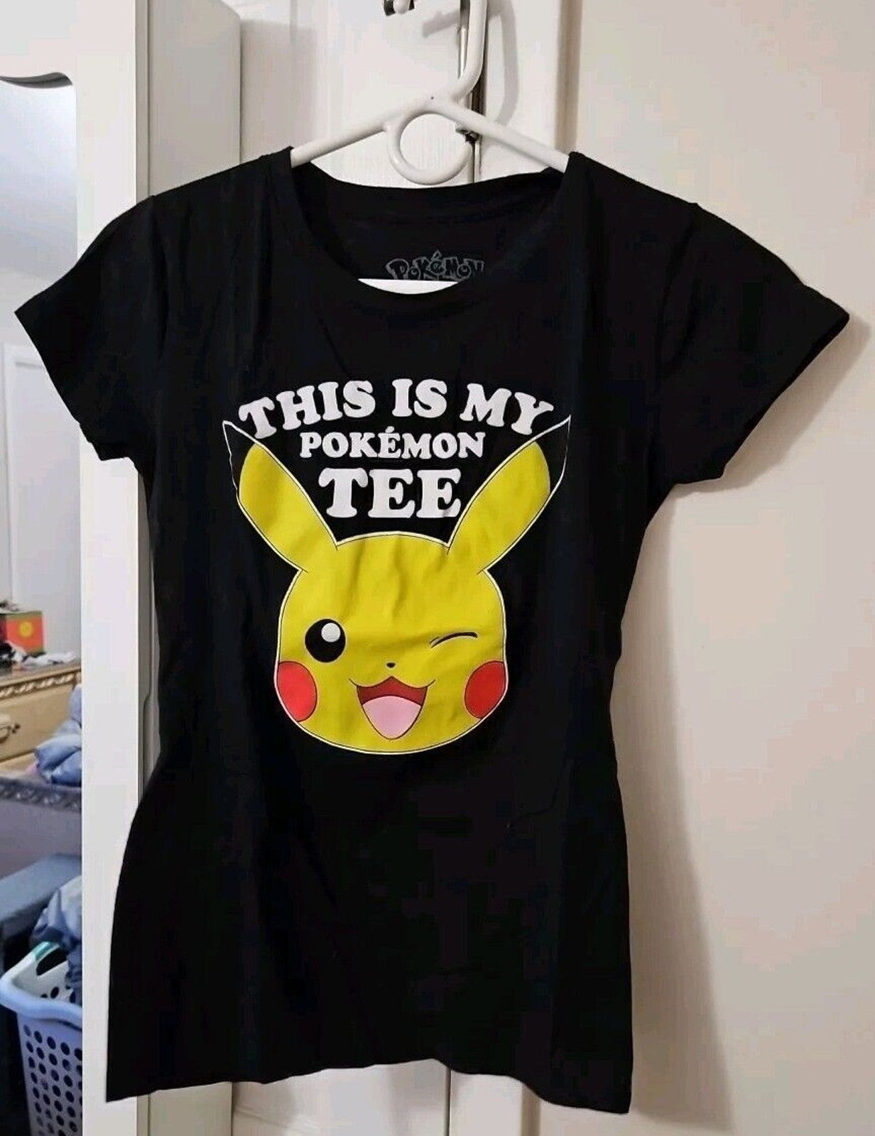 This Is My Pokemon Tee Women's Cut T-Shirt Size M