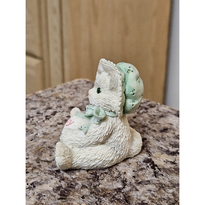 Vintage Calico Kittens Calico Cats Figurines by Priscilla Hillman - Happy Spring