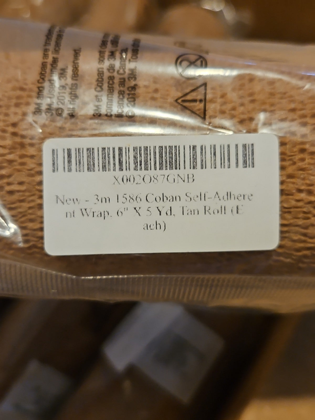 Case Of 10 3M Coban Self Adherent Wrap 6in X 5yd (15cmX4.5m) Compression Bandage
